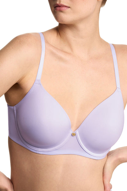 Cloud Comfort Back Smoothing T-Shirt Bra Purple Pearl Natori