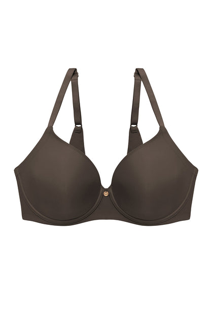 Cloud Comfort Back Smoothing T-Shirt Bra Dk Grey Natori
