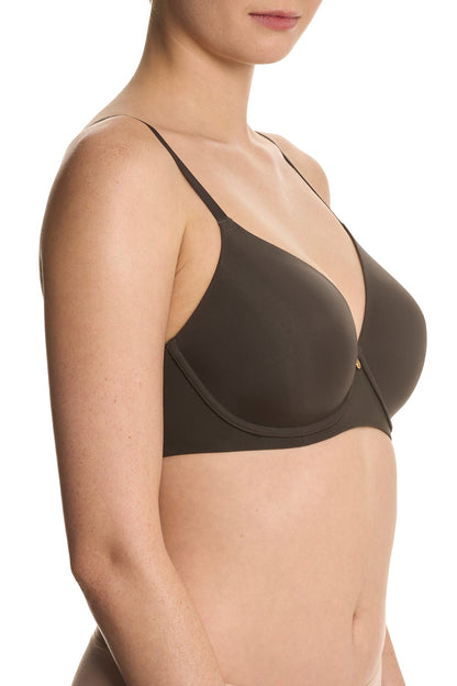 Cloud Comfort Back Smoothing T-Shirt Bra Dk Grey Natori