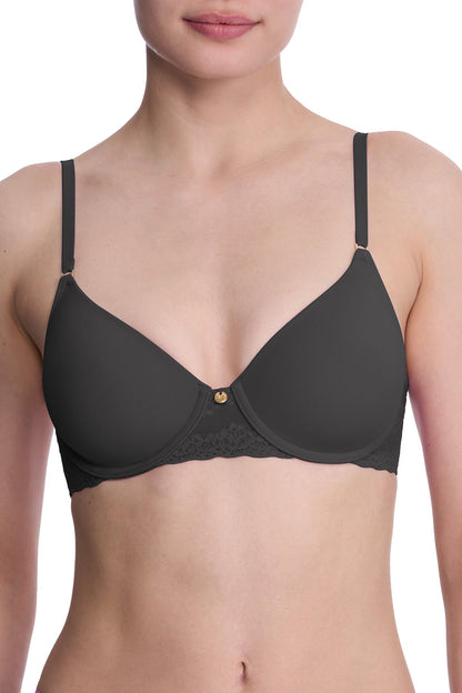 Bliss Perfection Contour Underwire Bra Coal Natori