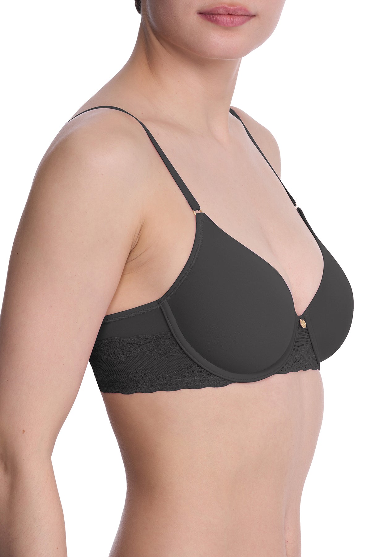 Bliss Perfection Contour Underwire Bra Coal Natori