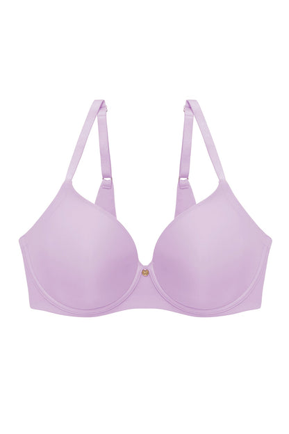 Cloud Comfort Back Smoothing T-Shirt Bra Violet Tulip Natori