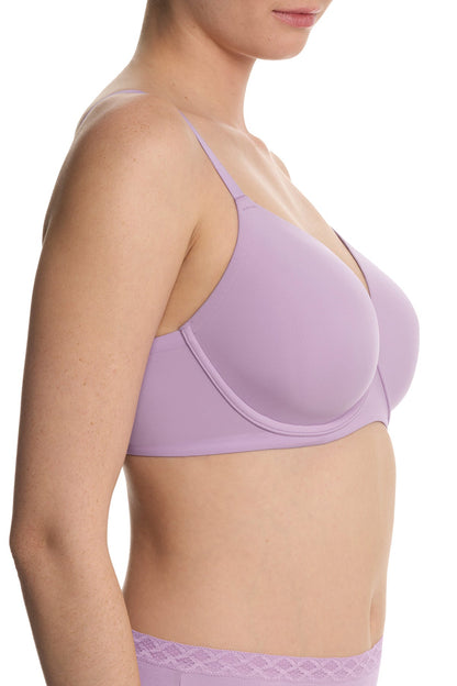 Cloud Comfort Back Smoothing T-Shirt Bra Violet Tulip Natori