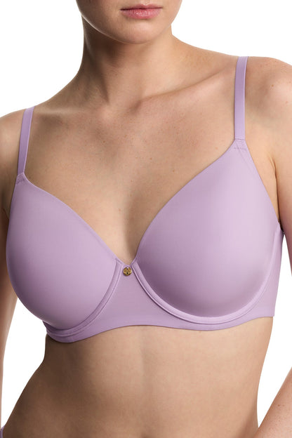 Cloud Comfort Back Smoothing T-Shirt Bra Violet Tulip Natori