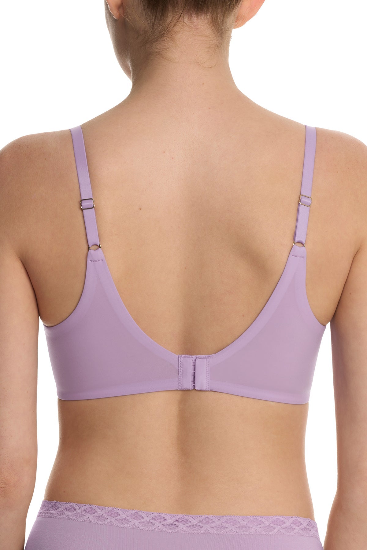 Cloud Comfort Back Smoothing T-Shirt Bra Violet Tulip Natori