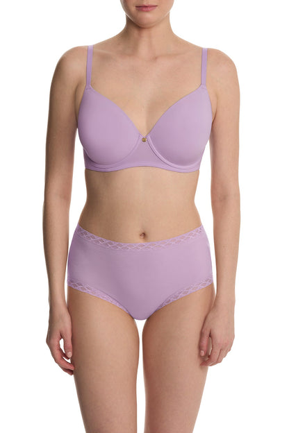 Cloud Comfort Back Smoothing T-Shirt Bra Violet Tulip Natori