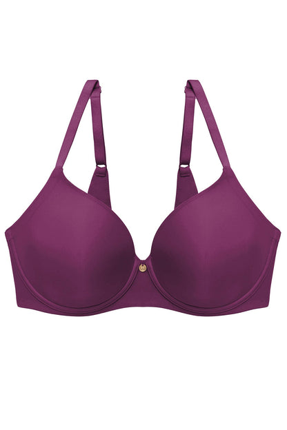 Cloud Comfort Back Smoothing T-Shirt Bra Pinot Noir Natori