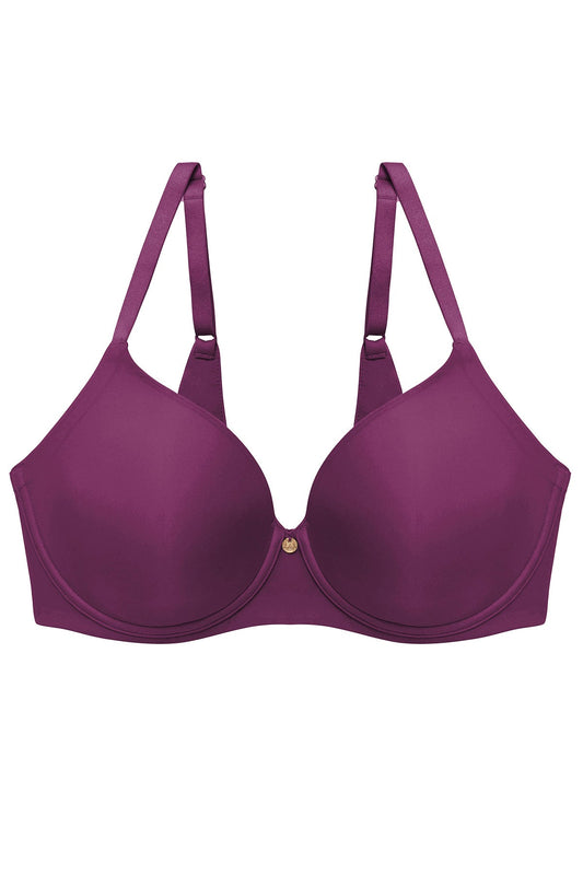 Cloud Comfort Back Smoothing T-Shirt Bra Pinot Noir Natori