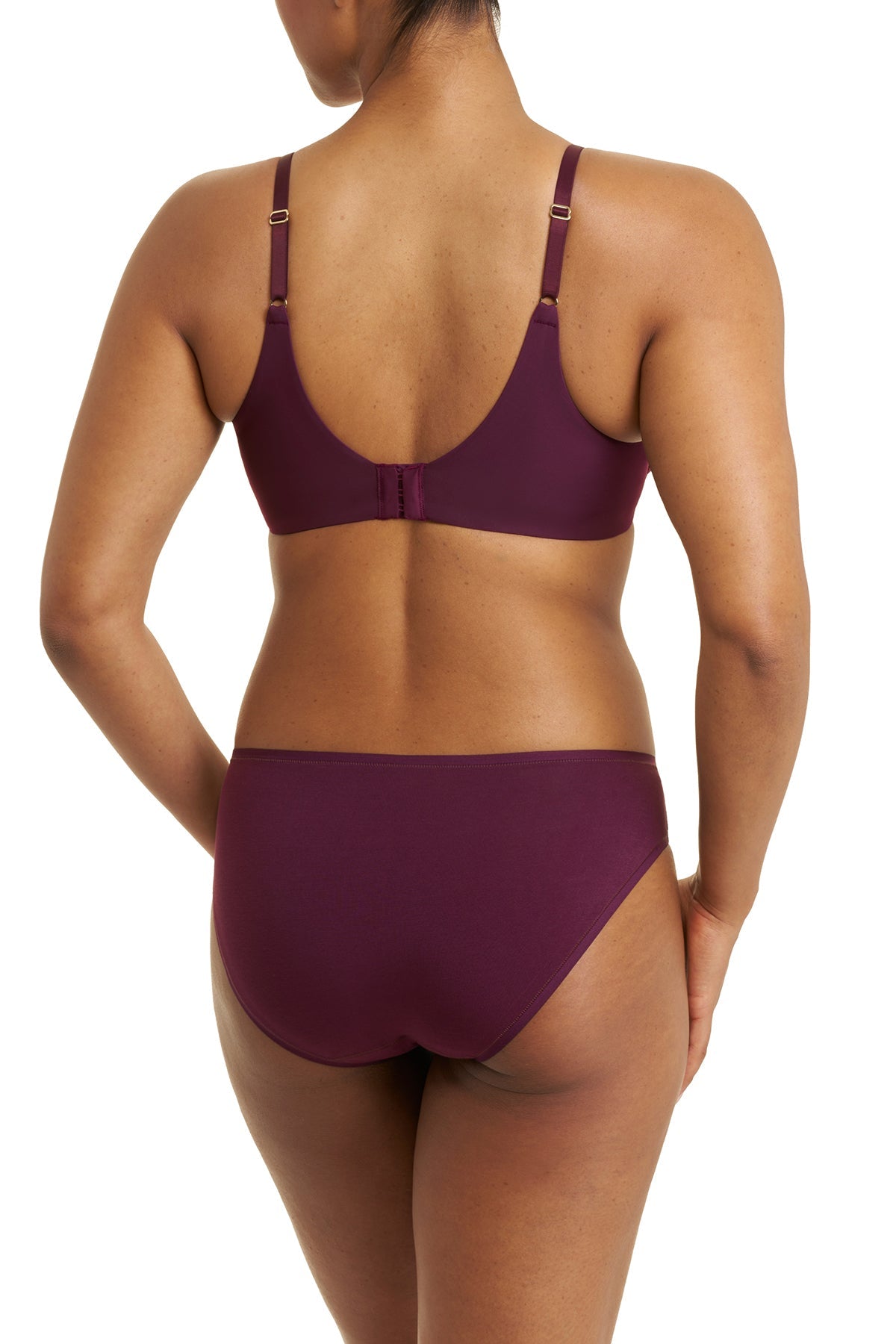 Cloud Comfort Back Smoothing T-Shirt Bra Pinot Noir Natori
