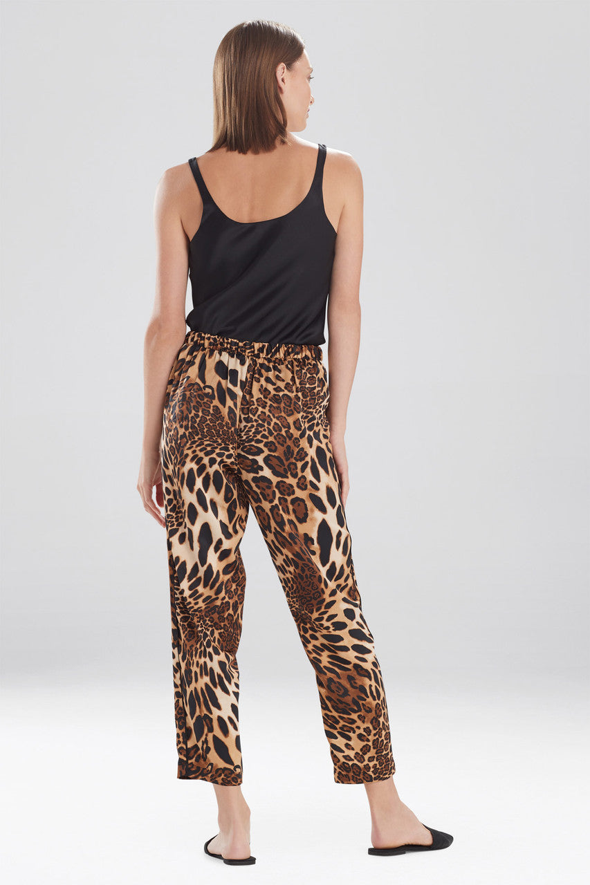 Buy Luxe Leopard Pants in Chestnut Online Chestnut Natori