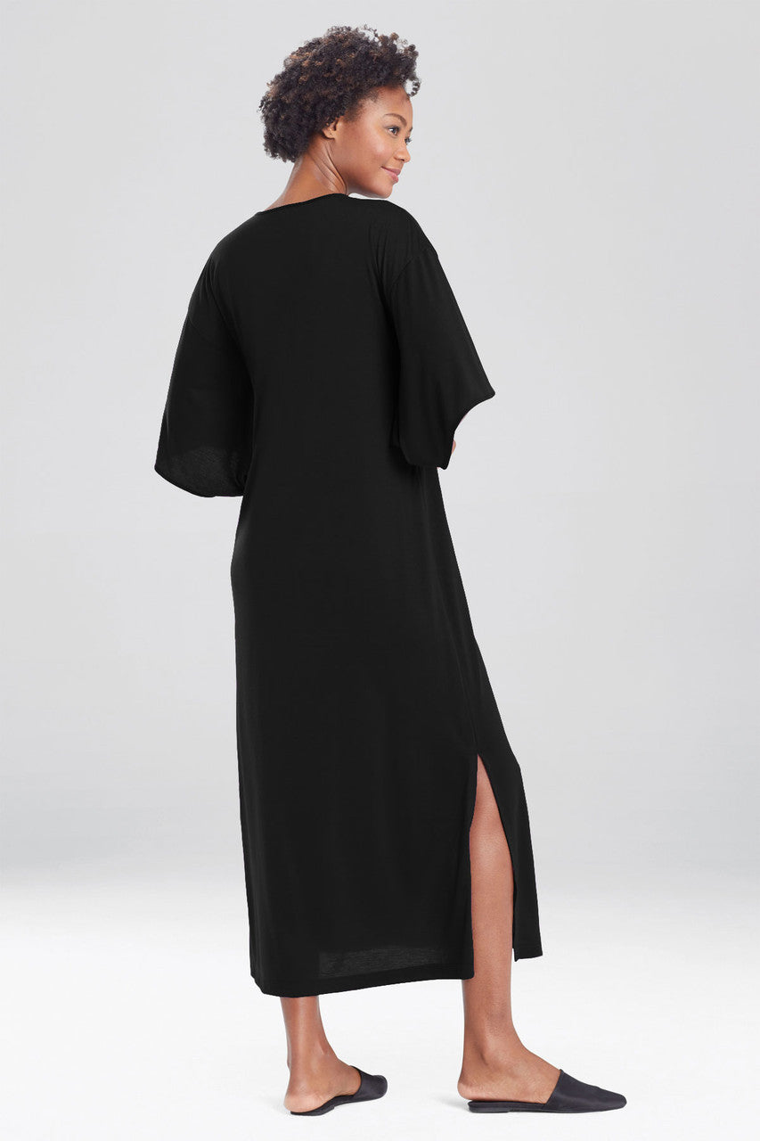 Buy Congo Caftan in Black Online Black Natori