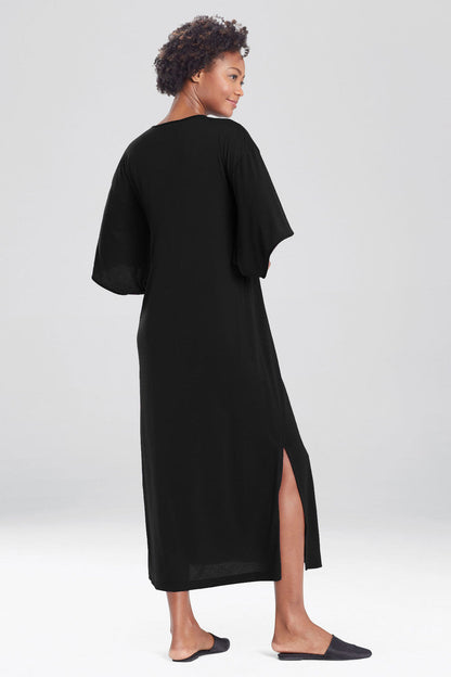 Buy Congo Caftan in Black Online Black Natori