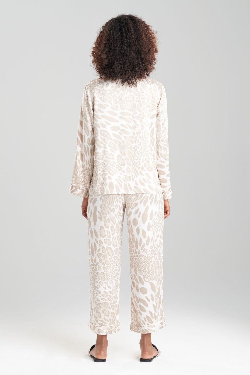 Buy Luxe Leopard PJ in Sand Taupe Online Sand Taupe Natori