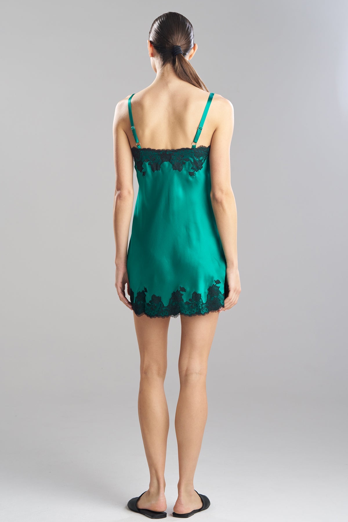 Lolita Chemise Emerald/Black Natori