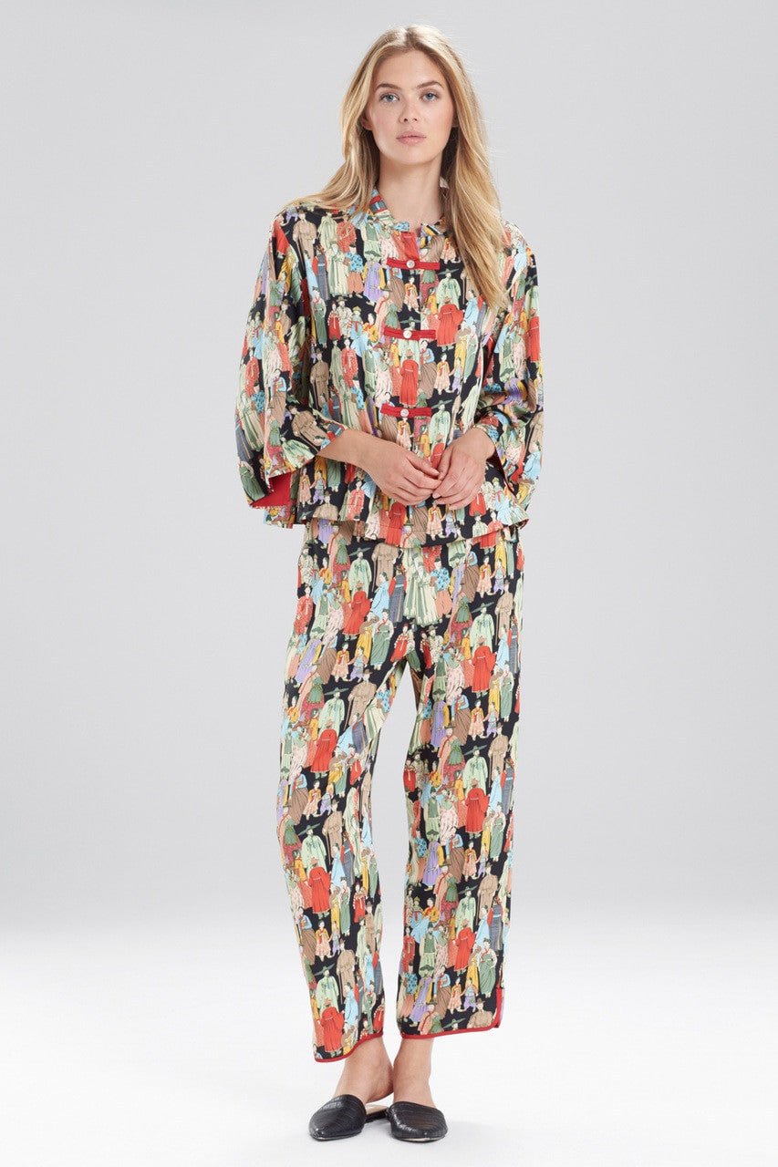 Buy Dynasty PJ in Black Online Black Natori
