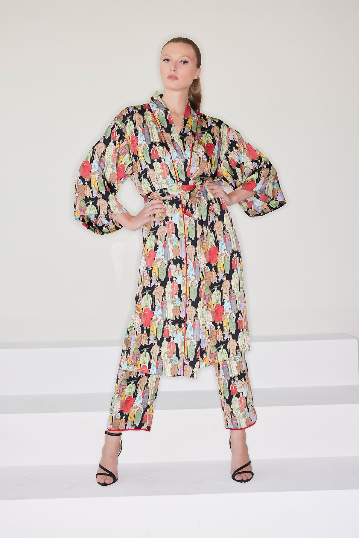 Buy Dynasty PJ in Black Online Black Natori