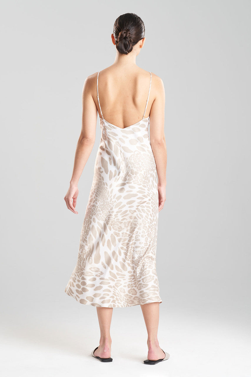 Buy Luxe Leopard Gown in Sand Taupe Online Sand Taupe Natori