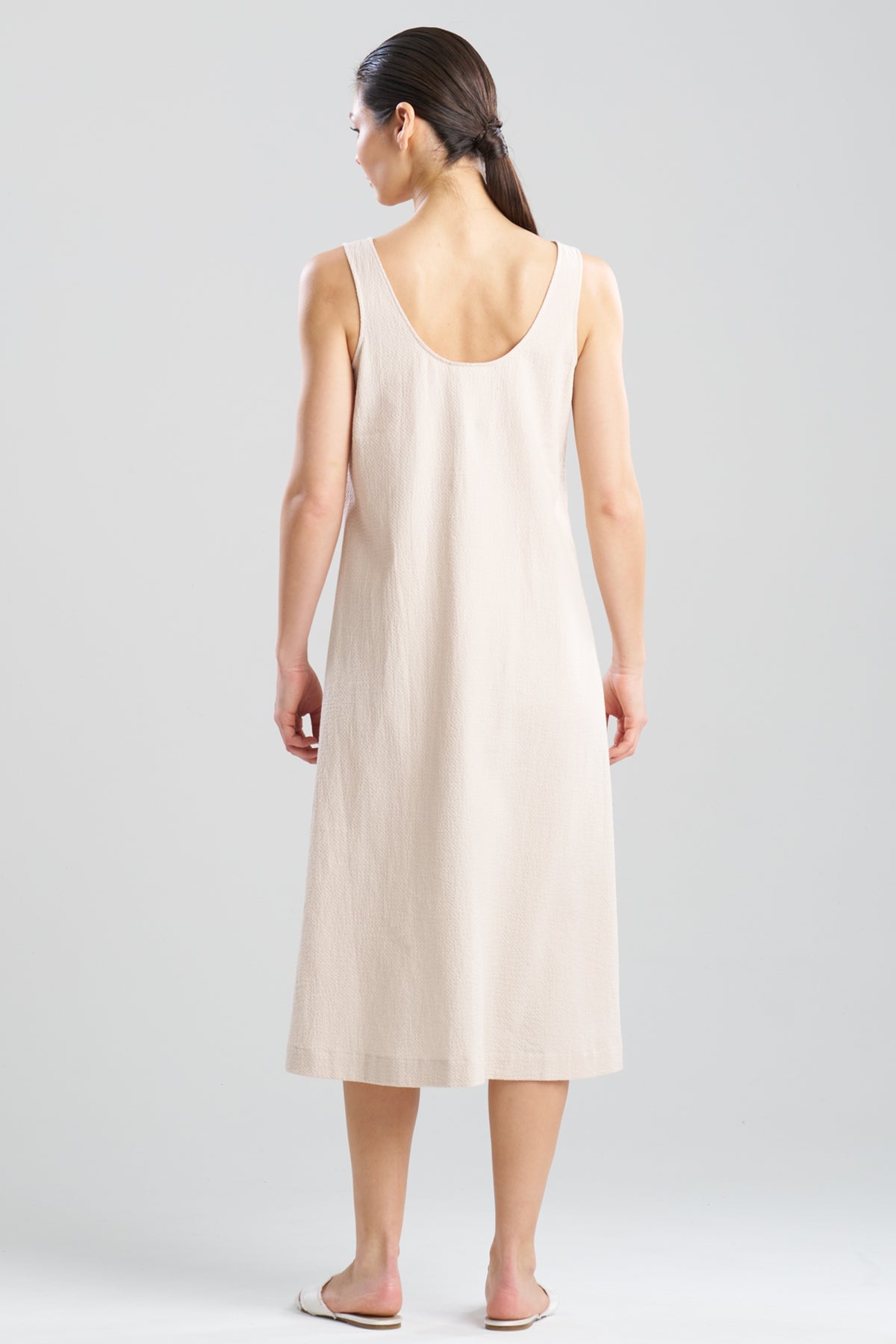 Buy Onsen Cotton Tank Slip Dress in Sand Dune Online Sand Dune Natori