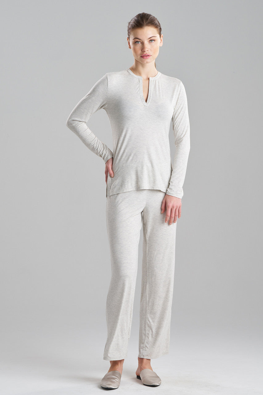 Buy Feathers Essentials Lenzing™ Ecovero™ Viscose PJ in Heather Pebblestone Online Heather Pebblestone Natori
