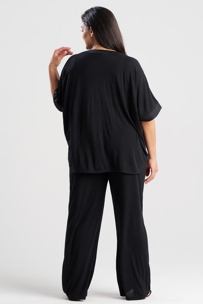 Buy Congo Dolman PJ in Black Online Black Natori