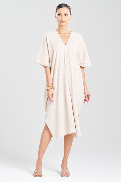Buy Onsen Cotton Caftan in Sand Dune Online Sand Dune Natori