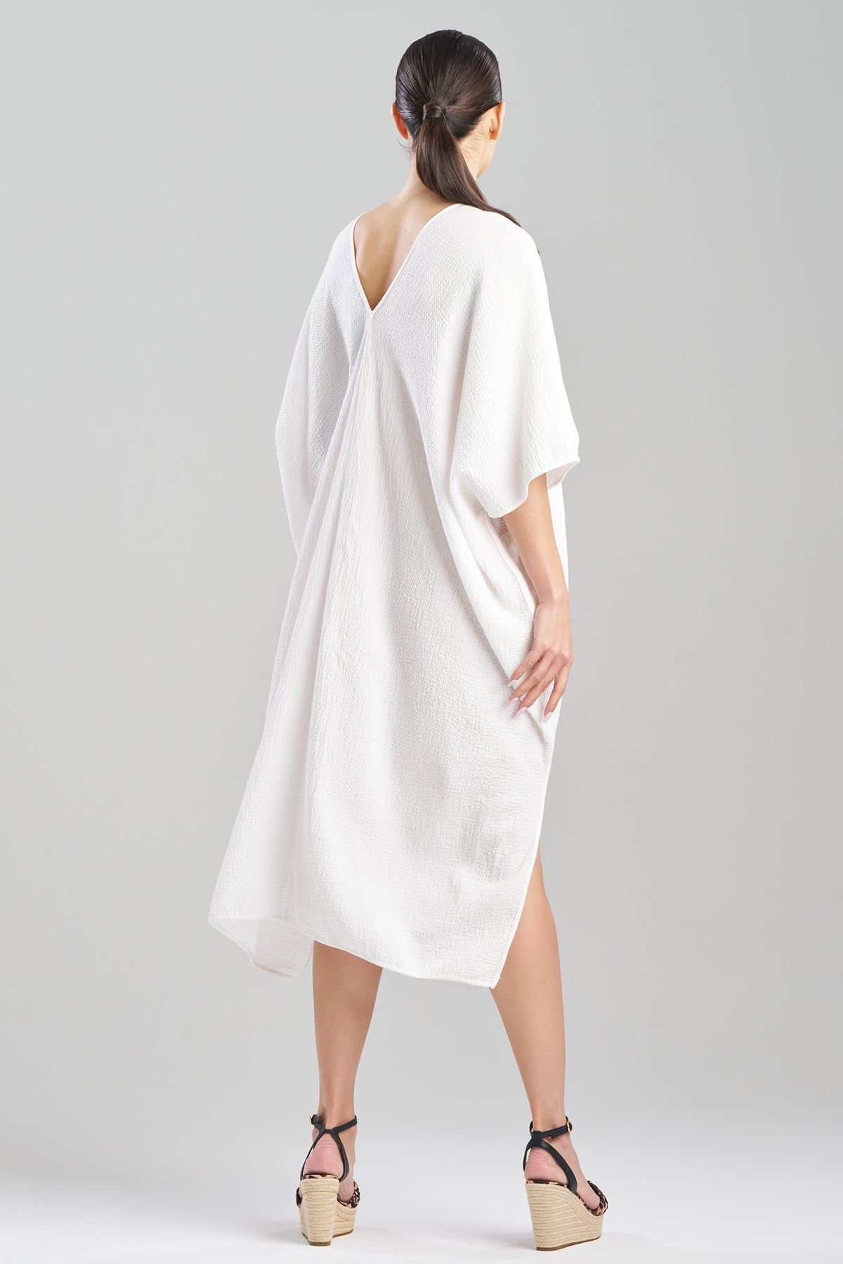Buy Onsen Cotton Caftan in White Online White Natori