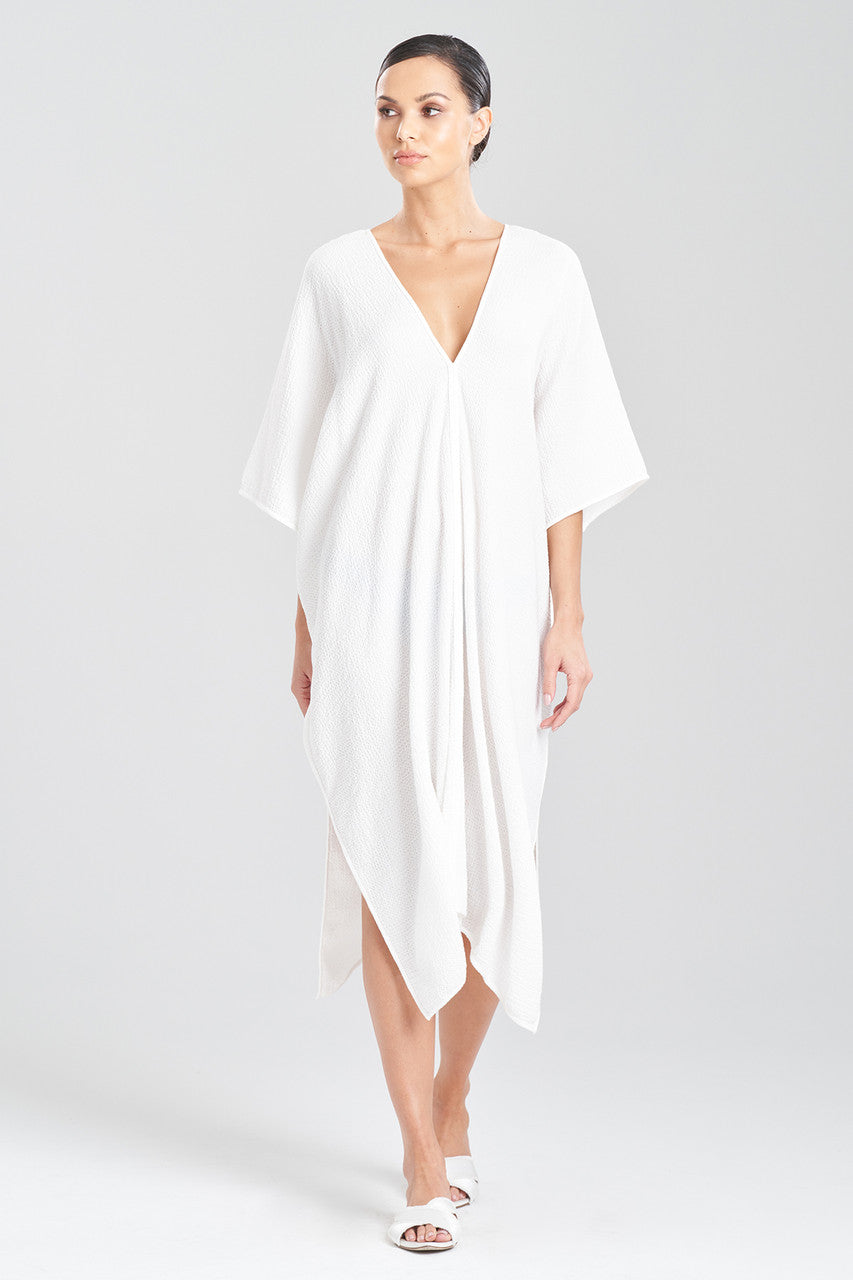 Buy Onsen Cotton Caftan in White Online White Natori