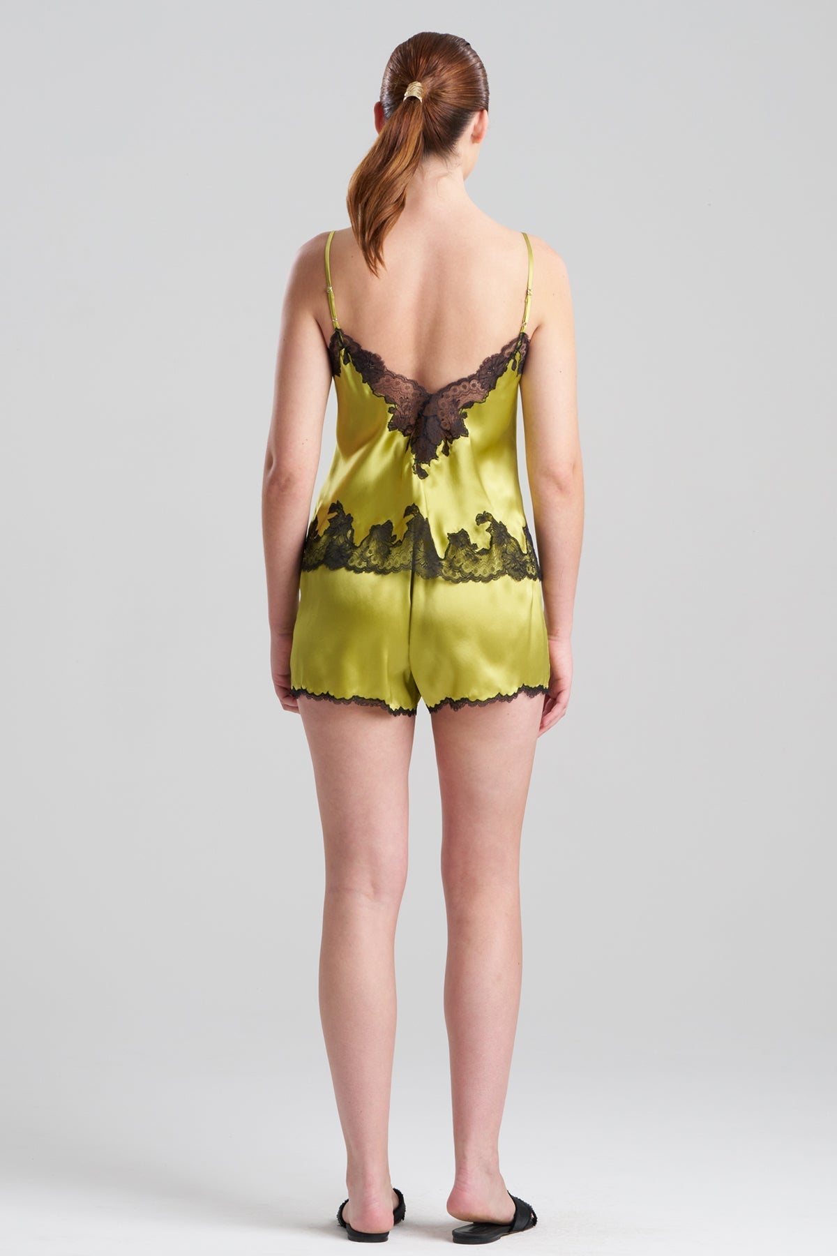 Lolita Lace Cami Shorts PJ Lemon Lime Natori