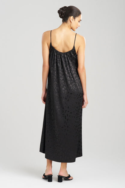 Buy Decadence Tie Front Gown in Black Online Black Natori