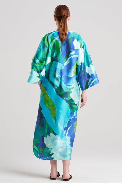 Garbo Caftan Blue Multi Natori