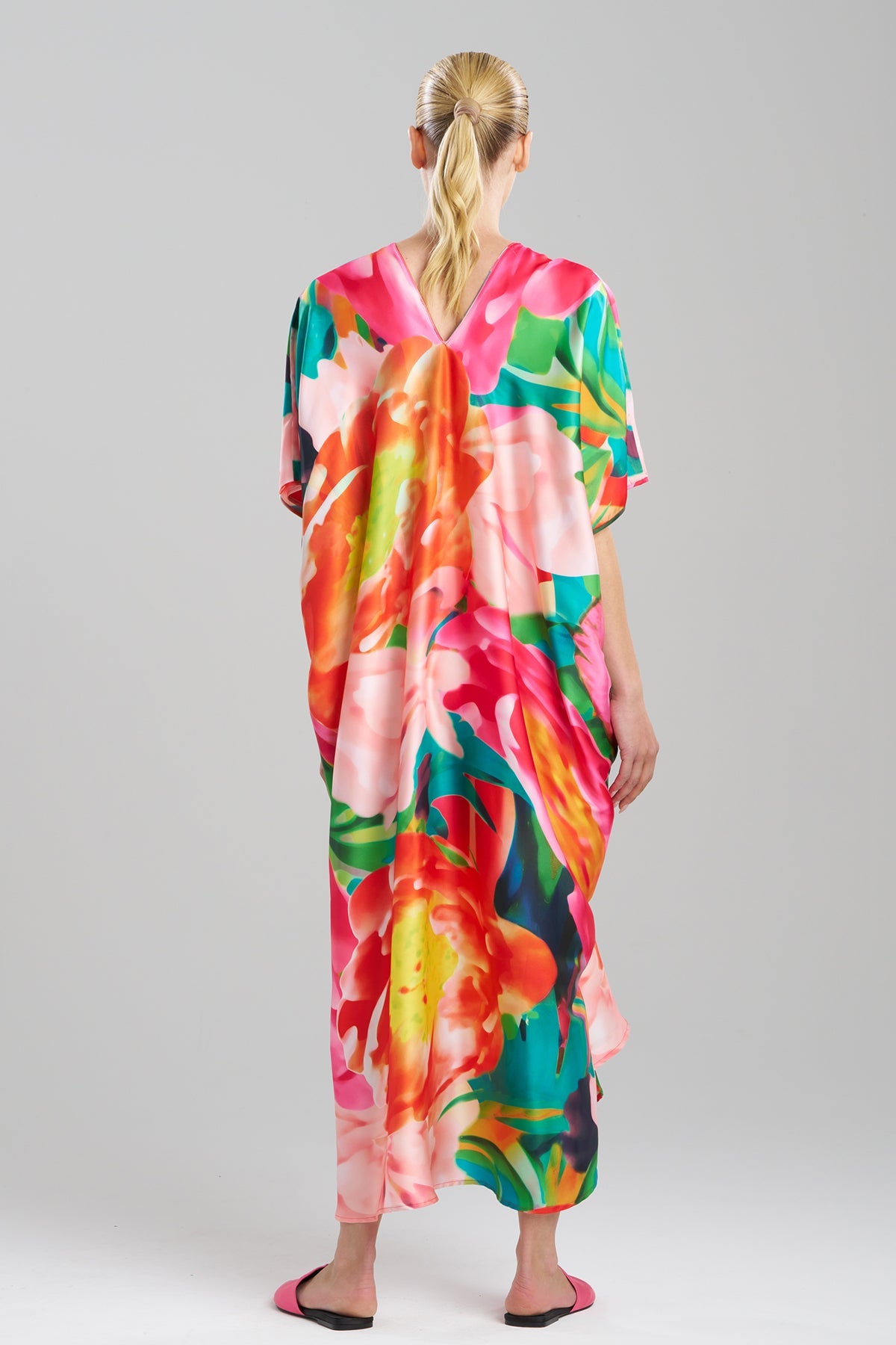 Garbo V-Neck Caftan Multi Natori