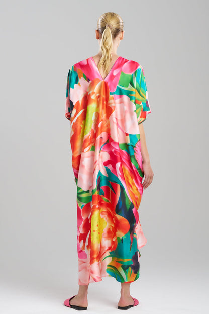 Garbo V-Neck Caftan Multi Natori