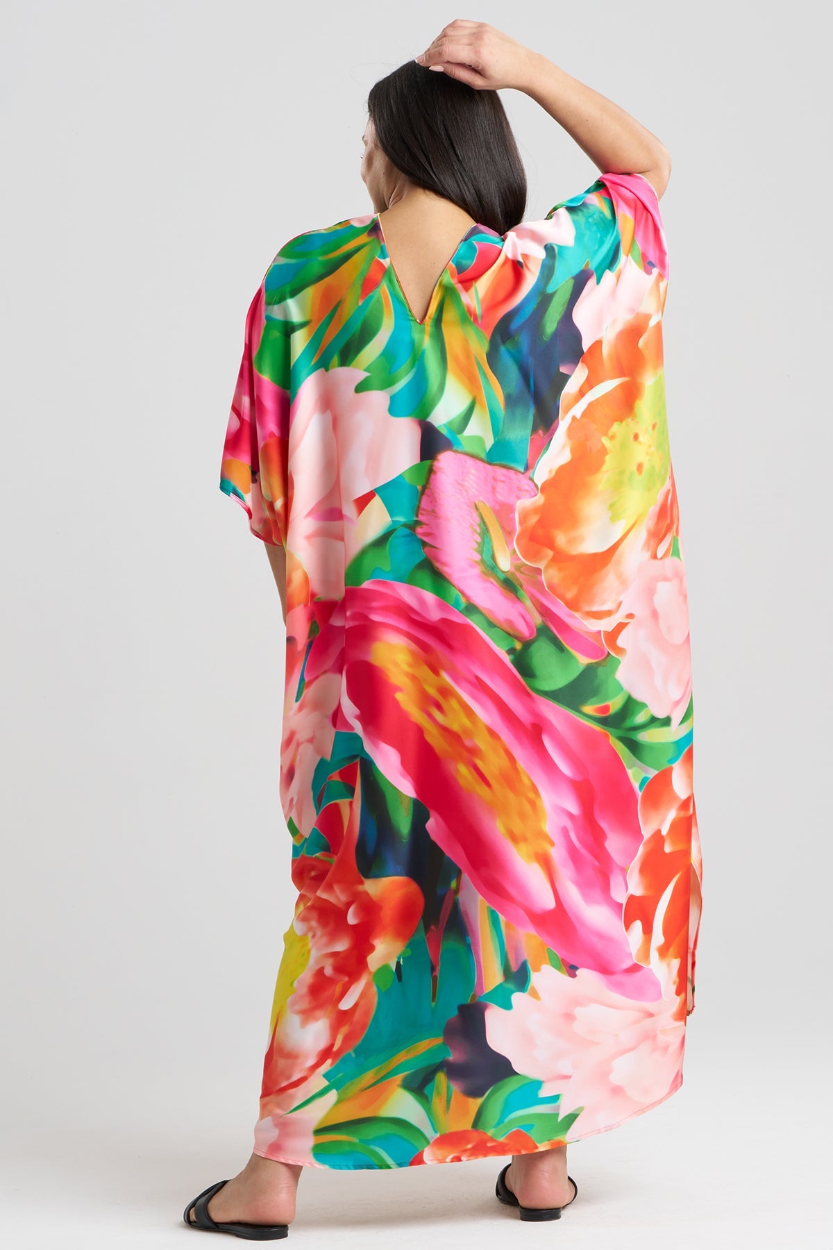 Garbo V-Neck Caftan Multi Natori