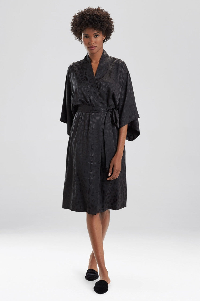 Buy Decadence Long Wrap in Black Online Black Natori