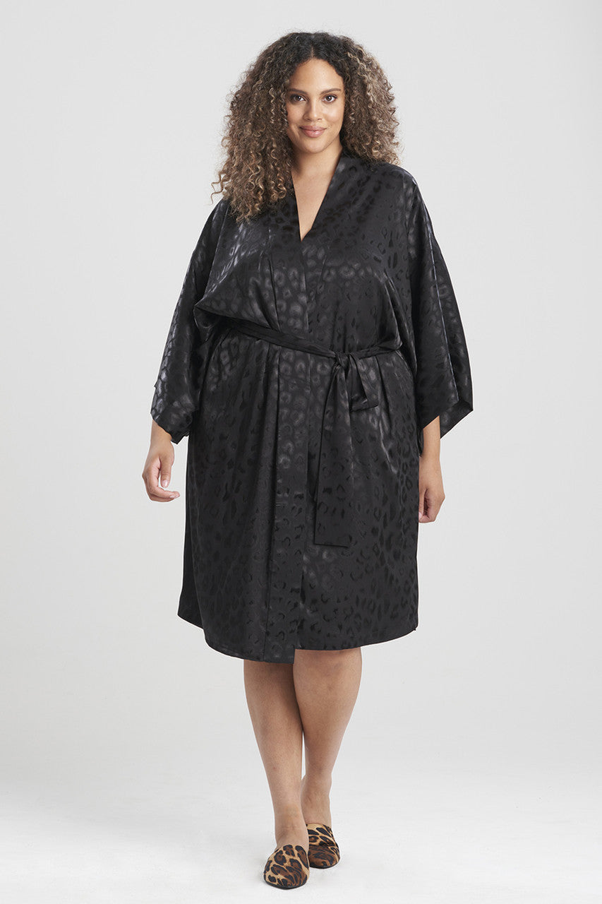Buy Decadence Long Wrap in Black Online Black Natori