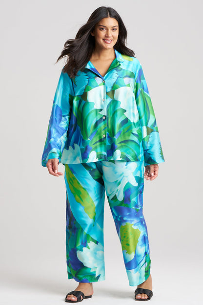 Garbo Notch PJ Blue Multi Natori