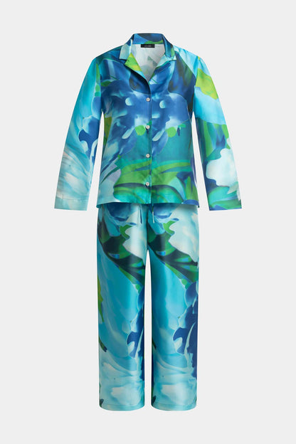 Garbo Notch PJ Blue Multi Natori