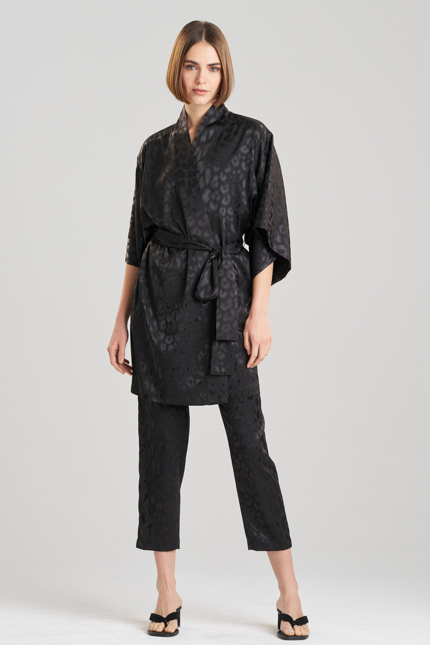 Buy Decadence Wrap in Black Online Black Natori