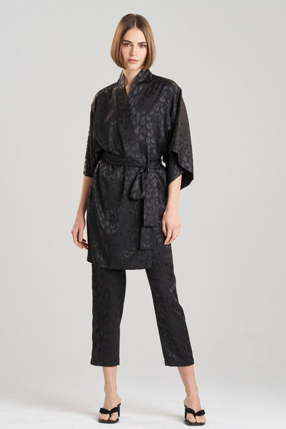 Buy Decadence Wrap in Black Online Black Natori