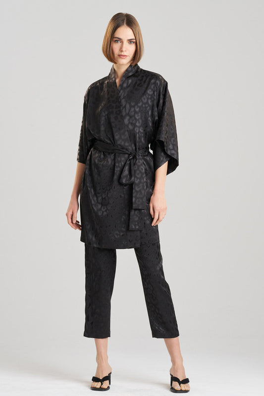 Buy Decadence Wrap in Black Online Black Natori