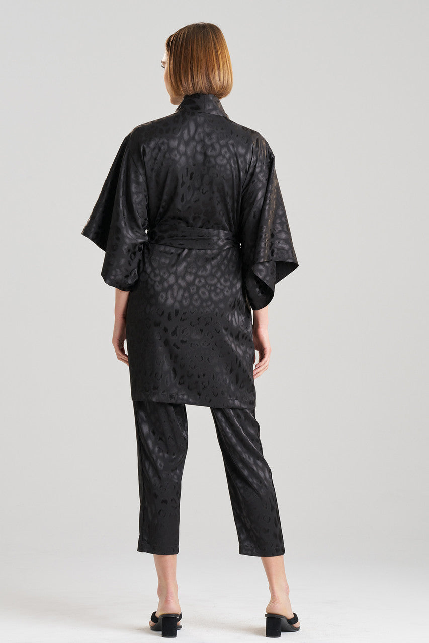 Buy Decadence Wrap in Black Online Black Natori
