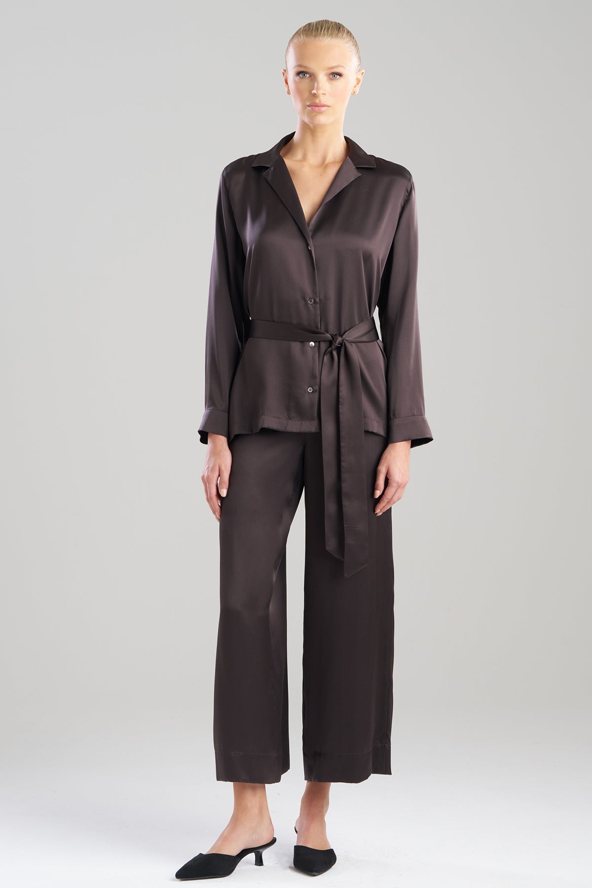 Key Silk PJ Set Chocolate Natori
