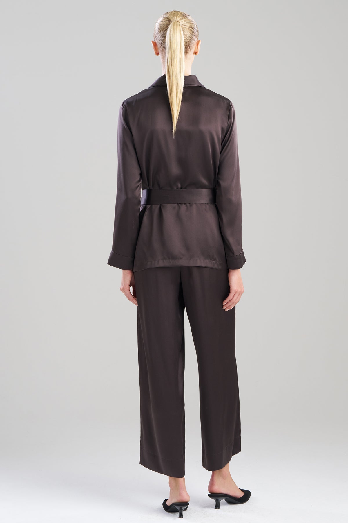 Key Silk PJ Set Chocolate Natori