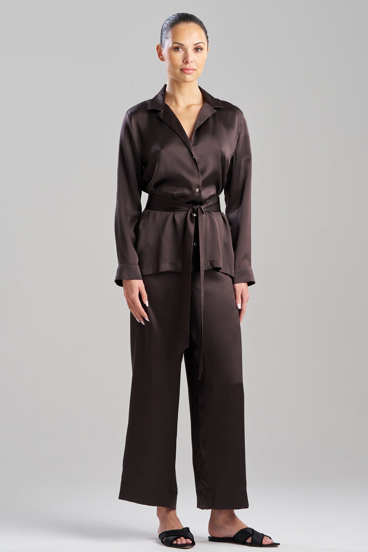 Key Silk PJ Set Chocolate Natori