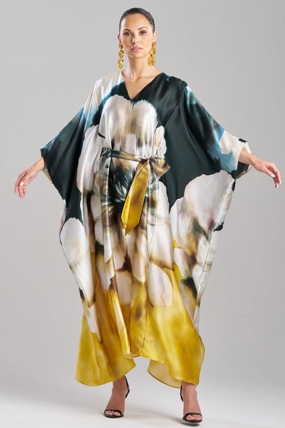 Amber Silk Caftan Amber Citrus Natori