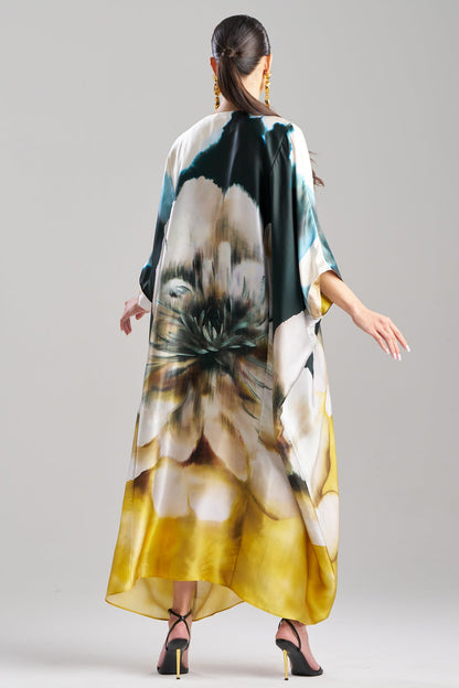 Amber Silk Caftan Amber Citrus Natori