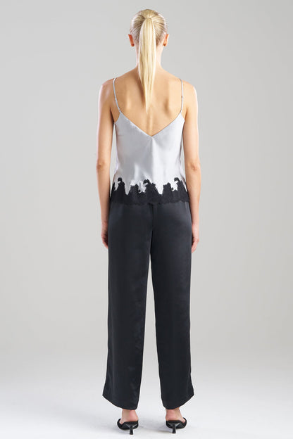 Lolita Lace Trim Cami Silver/Black Natori