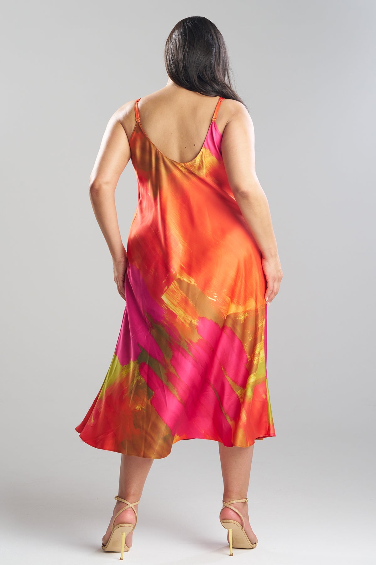 Soleil Slip Dress Multi Natori