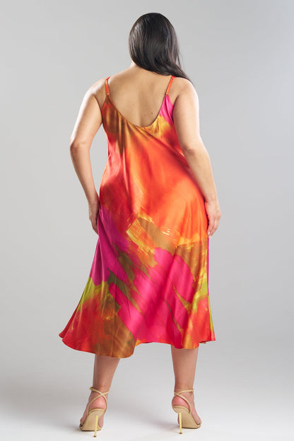 Soleil Slip Dress Multi Natori