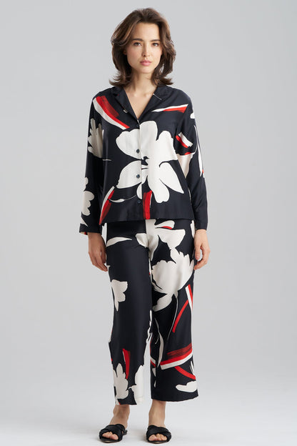 Kami Notch PJ Set Black Natori